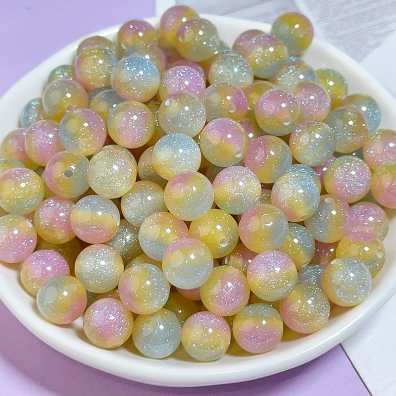 流光ぼかし綺麗アクリルビーズ10 mm