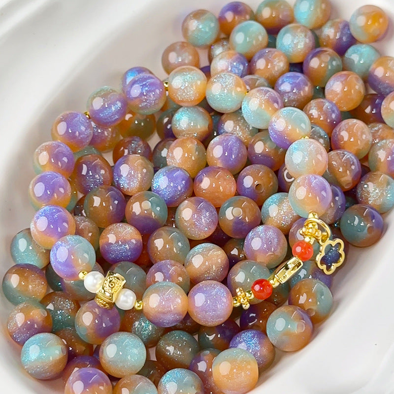 流光ぼかし綺麗アクリルビーズ10 mm