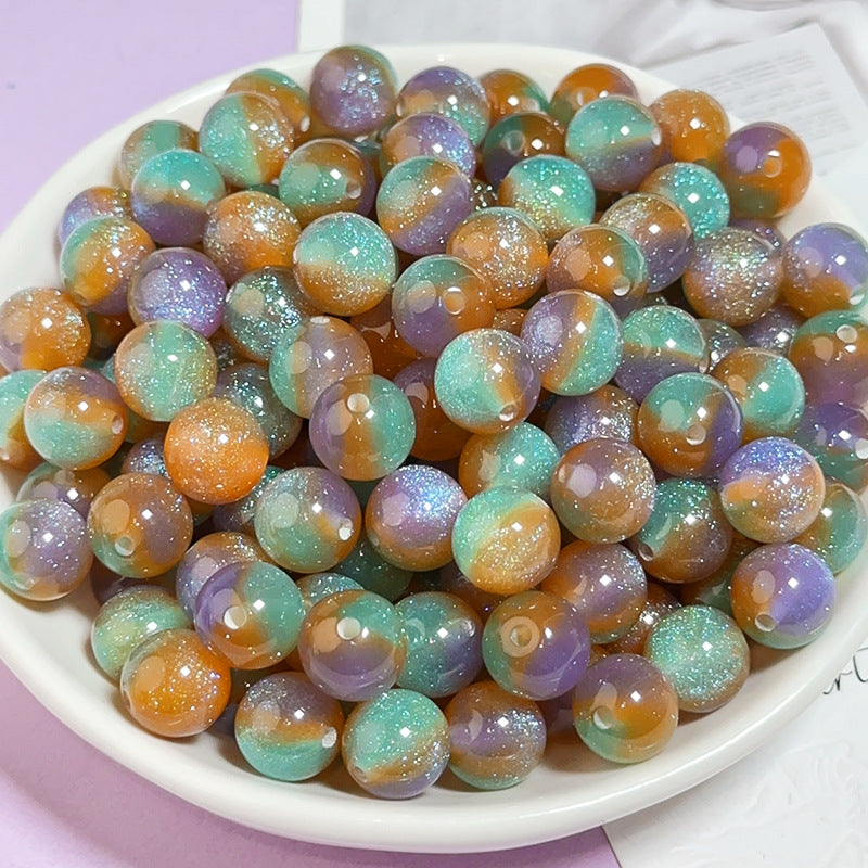 流光ぼかし綺麗アクリルビーズ10 mm