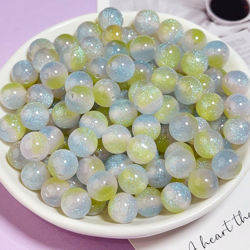 流光ぼかし綺麗アクリルビーズ10 mm