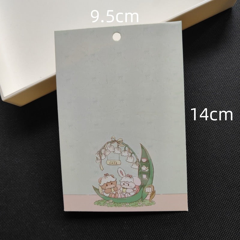 可愛い包装紙【台紙】9.5cm*14cm