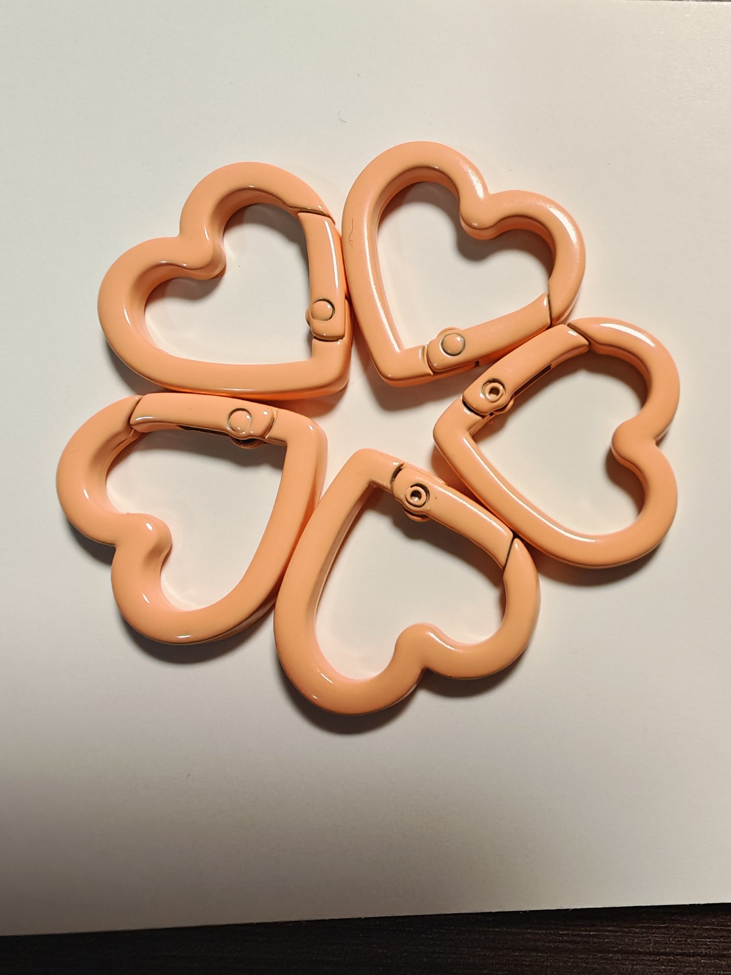 DIYハート形のカラビナ❤️