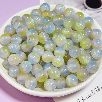 流光ぼかし綺麗アクリルビーズ10 mm