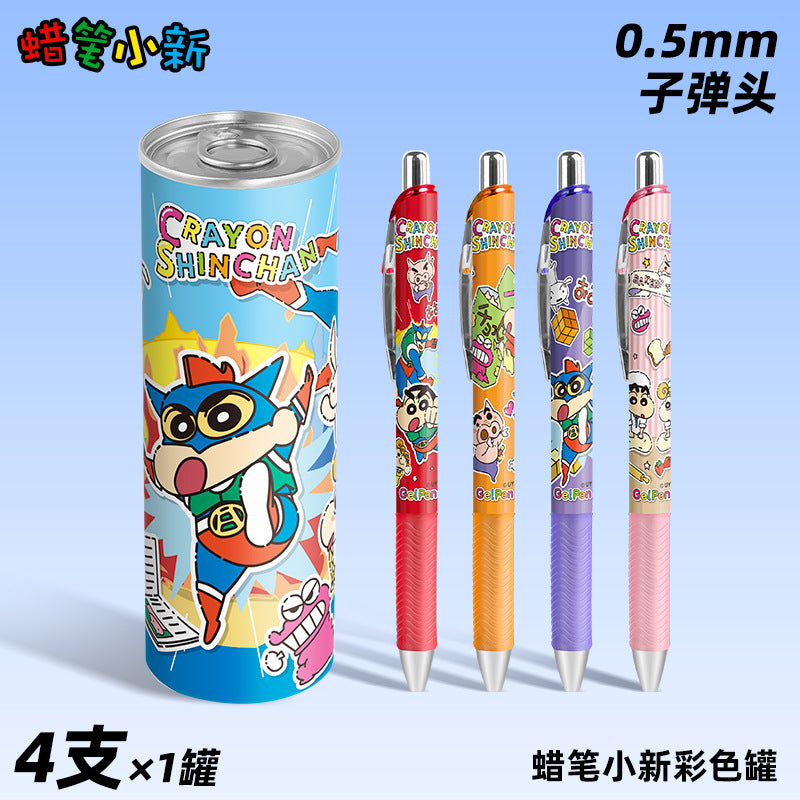 【スヌーピー】【クレヨンしんちゃん】0.5mm黒色水性ボールペン