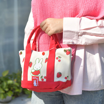 正規品【 ミッフィー】 キャンバス収納ポーチ